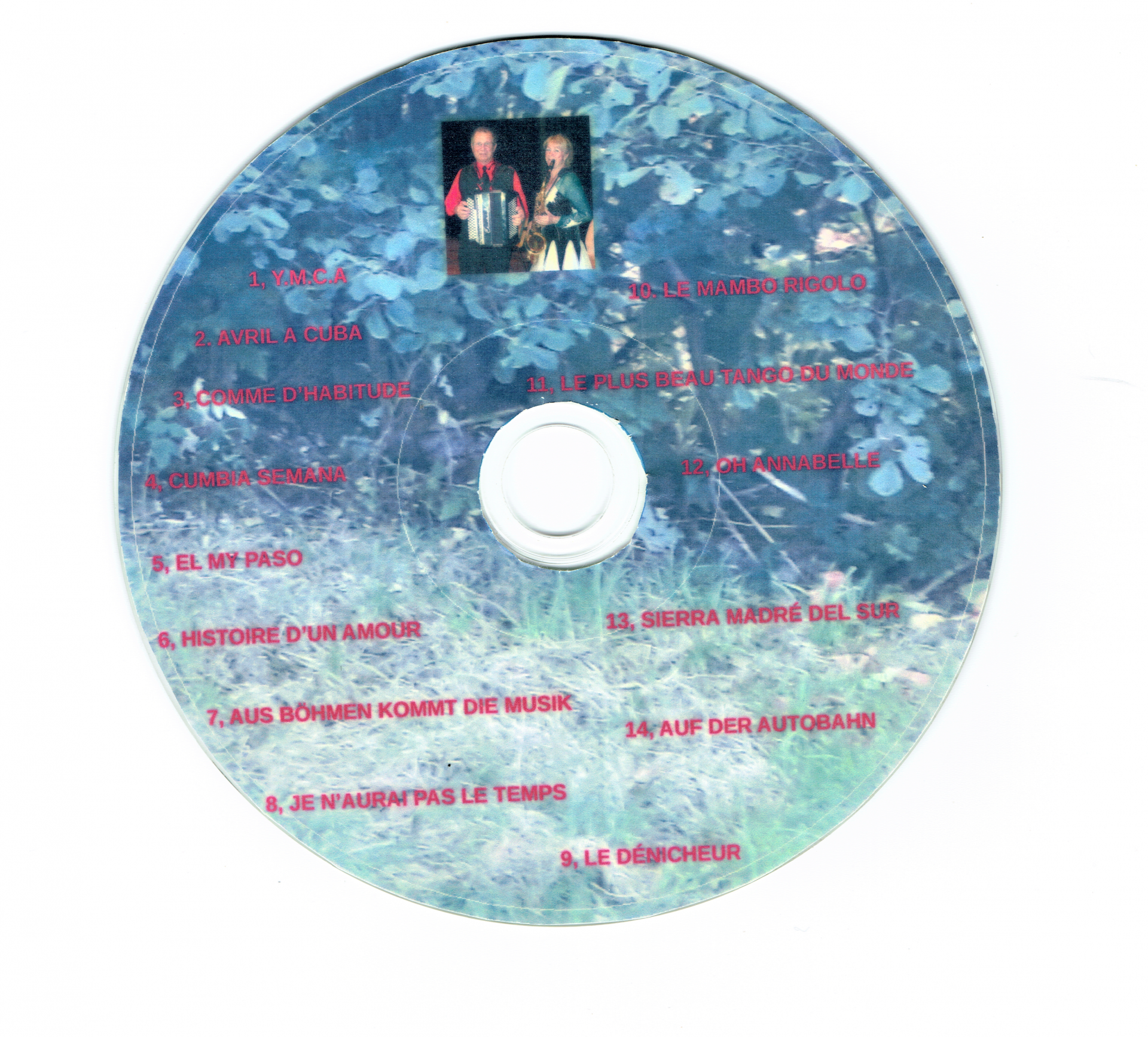 Cd N° 1 orchestre Anim'Danse 88